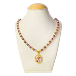 Jai Guruji Swaroop Mala – Golden & Coloured Beads (Assorted)