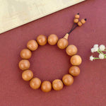 Scented 18 mm White Chandan Bracelet