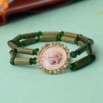 Vibrant Long Beads – Guruji Swaroop Bracelet (Assorted)