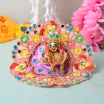 Exquisite Laddu Gopal Dress with Floral Bead & Stone Embroidery (Assorted)