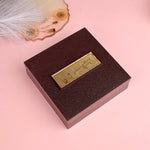 Guru Ji Gold Plated Sukrana Charan Paduka Prayer Box