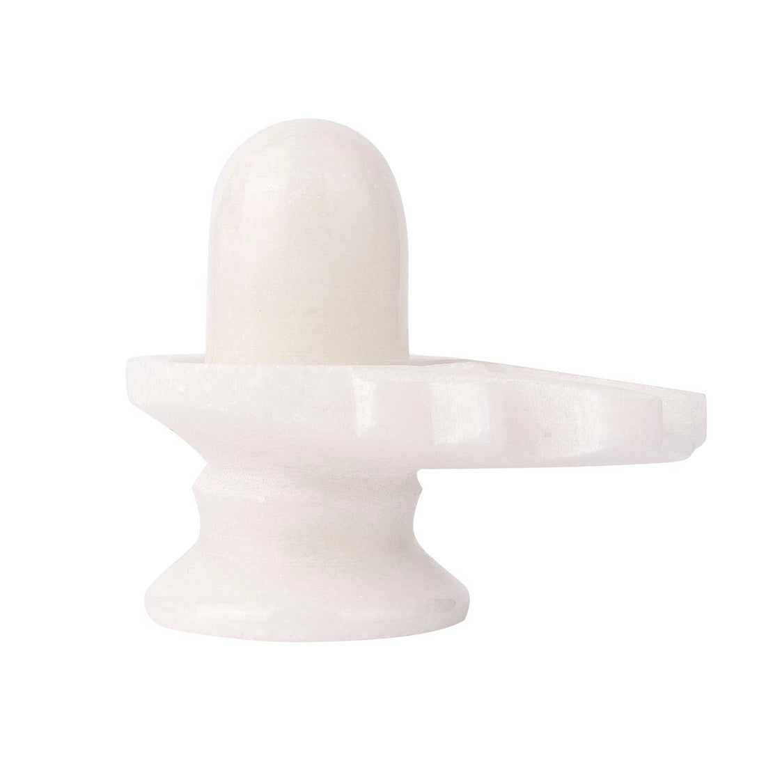 White Marble Shivling (Small)