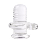 Sacred Sphatik Glass Shiva Lingam – Divine Energy Idol