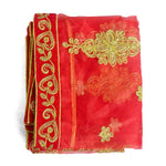Elegant Mata Ki Chunri with Golden Floral Motifs – Perfect for Devi Puja and Festive Decor

Enhance your spiritual rituals with this beautiful Mata Ki Chunri, adorned with intricate golden floral motifs. Measuring 214 cm (84 inches) in length and 103 cm (40.5 inches) in height, this Chunri is made from premium-quality fabric with rich gold detailing. Ideal for Navratri, Durga Puja, temple offerings, and festive decor, it adds a divine touch to your prayers and celebrations.
Shop authentic Mata Ki Chnni