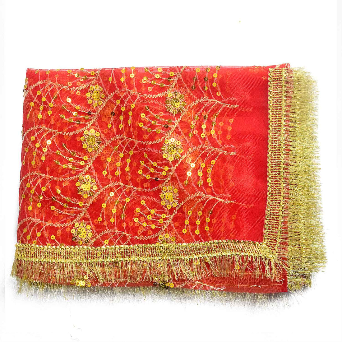 Elegant Embroidered Mata Chunri – 74x45 Inch