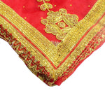 ✨ "Mata Ki Chunri with Golden Embroidery – Sacred Prayer Cloth for Puja" ✨

Enhance your spiritual rituals with this divine Mata Ki Chunri, adorned with golden floral embroidery and shimmering accents. Measuring 186 cm (73 inches) in length and 104 cm (41 inches) in height, this elegant Chunri is perfect for Devi puja, Navratri, Durga Puja, and temple decoration. Its intricate design symbolizes devotion and reverence, making it ideal for prayer offerings.

🛍️ Shop authentic religious accessories at Satvik 