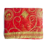 Enhance your devotional rituals with this Mata Ki Chunri, beautifully adorned with golden embroidery and decorative patterns. Measuring 192 cm (75.5 inches) in length and 106 cm (41.7 inches) in height, it is perfect for Devi puja, Navratri, and temple decoration. The elegant fabric symbolizes purity and reverence, making it an ideal offering for your prayer ceremonies.

🛍️ Shop now at Satvik Store for premium spiritual and religious products. 🌸🙏