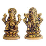2 Inch Laxmi Ganesh Car Dashboard idol