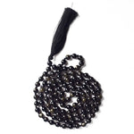 Golden Obsidian Hakik Mala (108 Beads)