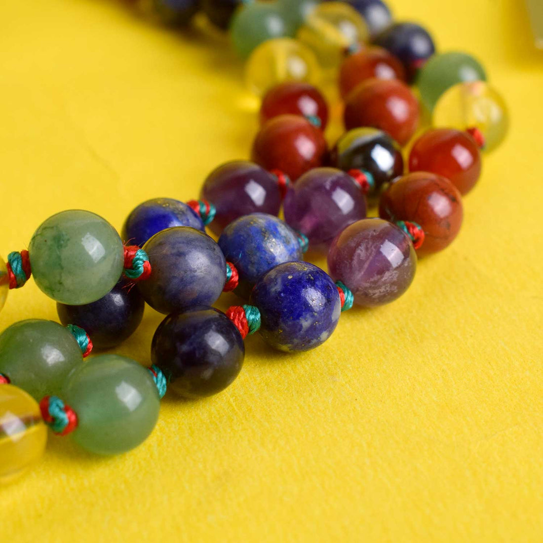 7 Chakra Hakik Mala – A Powerful Energy Balancing & Healing Mala