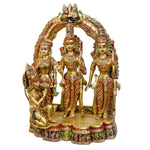 24 Inch Large Shree Ram Darbaar Brass Idol