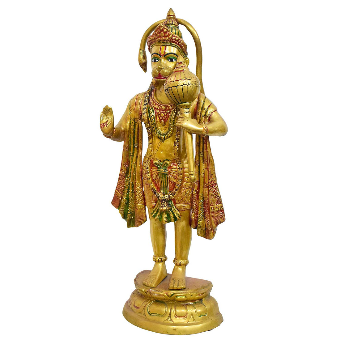 27 Inch Blessing Lord Hanuman Standing Idol