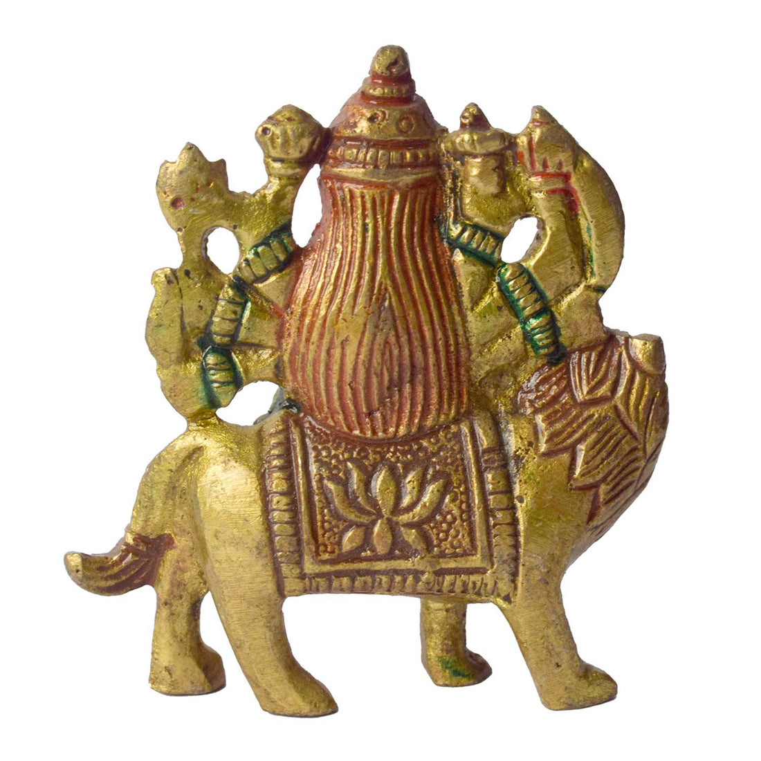 2.6 Inch Vibrant Sherawali Mata Idol