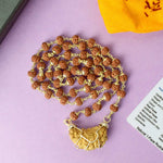 One Mukhi Rudraksha Mala with Silver Capping – Certified Spiritual Bead for Divine Connection and Awakening. India’s Premium Rudraksha Jap Mala Store- www.satvikstore .in



