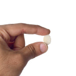 Certified Surya Mani (Machh Mani) in White Finish for Divine Radiance & Sun Energy