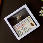 Certified Chander Mandi Machmadi in Golden Finish for Divine Blessings