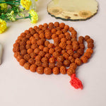 5 Mukhi 10 MM Rudraksha Mala – Natural Spiritual Healing Beads
