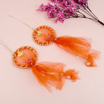 Net Fabric Shubh Labh Side Door Wall Hangings