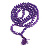 Premium Hakik Jap Mala (Purple) Amethyst