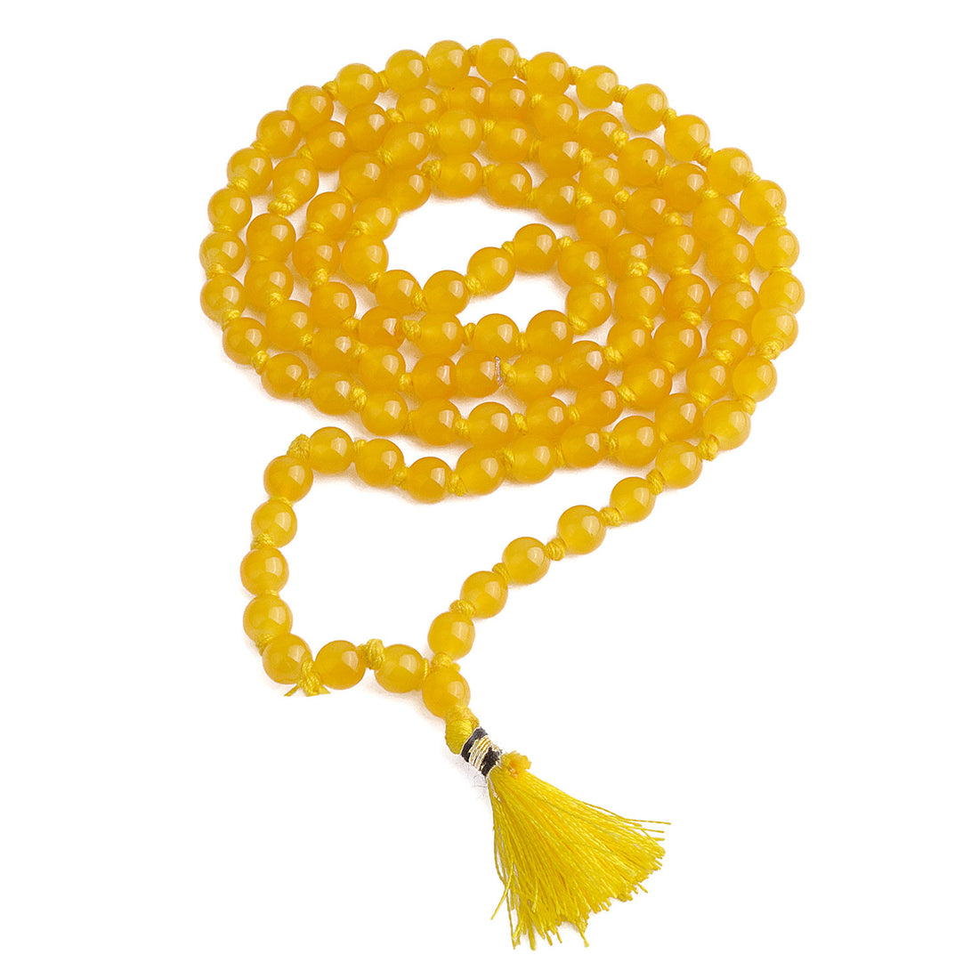 Hakik Jap Mala (Yellow) 8MM