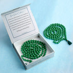 Hakik Jap Mala (Green) 8mm