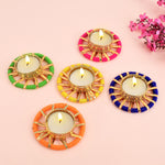Fancy Chakra Tea Light Candle Holder with Tealight