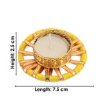 Fancy Chakra Tea Light Candle Holder with Tealight