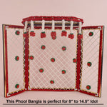 Beautiful Decorative Phool Bangla - Large (15 INCH)