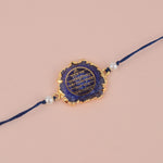 Symbolic Agate Stone Gayatri Mantra Rakhi