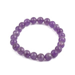8mm Amethyst Bracelet Stylish Spiritual Wear