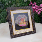 Divine Agate Ganesha Wooden Photo Frame