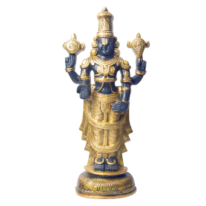 Embrace the divine power and energy of Kali Mata with this intricately handcrafted 6-inch Brass Kali Mata Idol. Known as the goddess of destruction, transformation, and liberation, Kali Mata represents the removal of negativity and the triumph of good over evil.