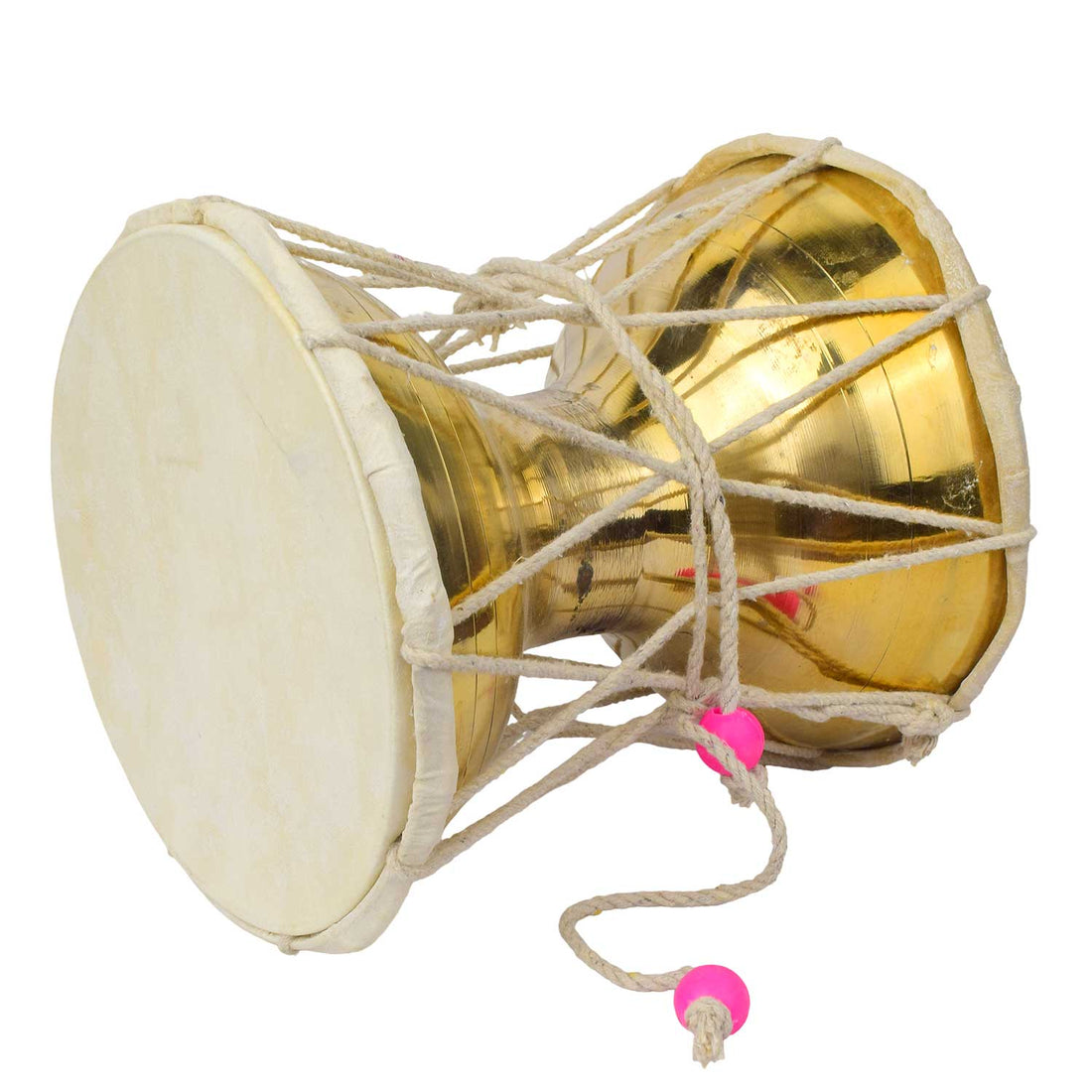 6.5 Inch Divine Brass Damru for Lord Shiva