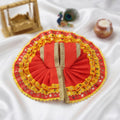 Designer Red & Yellow Laddu Gopal Dress | India’s Largest Pooja Accessories Brand – www.satvikstore.in