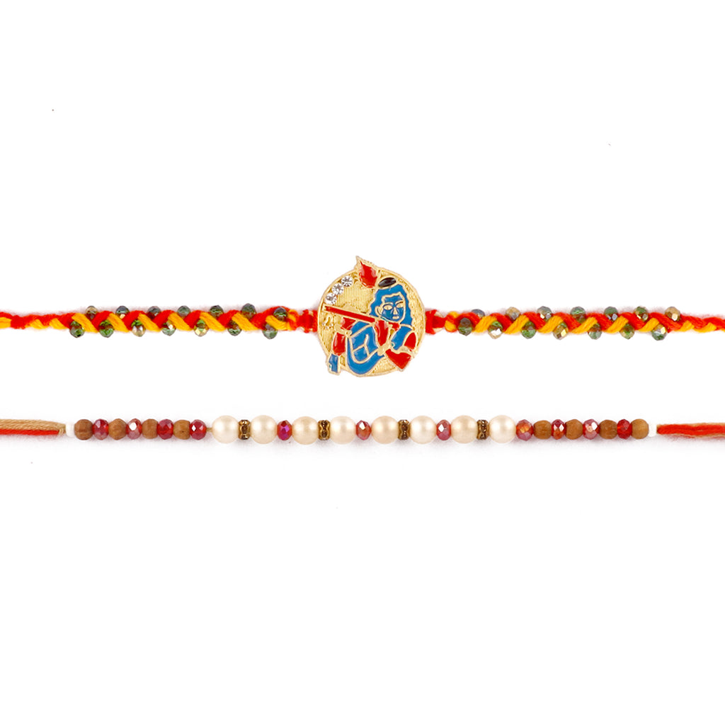 Browse our exclusive collection of Rakhi online 2023. Choose a stunning Rakhi set of 2 for your beloved brother, bhaiya, or bhai. Discover designer Rakhi and beautiful Rakhi options. Send Rakhi and Rakhi combos abroad with ease. Explore Indian Rakhi and find the perfect Rakhi gift at SatvikStore.in."