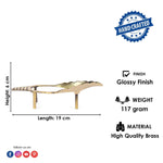 Elegant Brass Shankh Stand