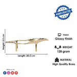 Elegant Brass Shankh Stand