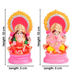 Blessed Union Lakshmi Ganesha Divine Statue
