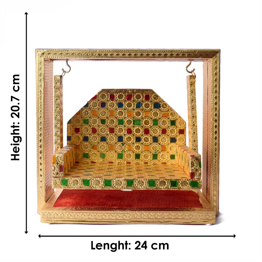 Elegant Menakari Laddu Gopal Ji Jhula