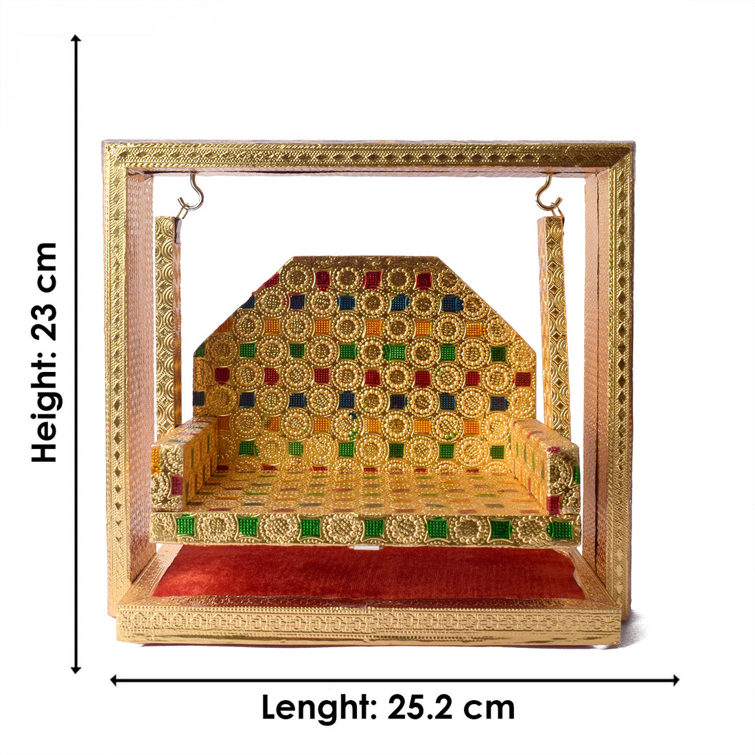 Elegant Menakari Laddu Gopal Ji Jhula