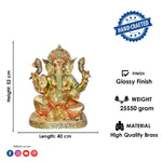 20 Inch Divya Brass Ganesha Idol