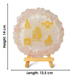 Decorative Resin Frame – Lord Shiva & Char Dham Temples