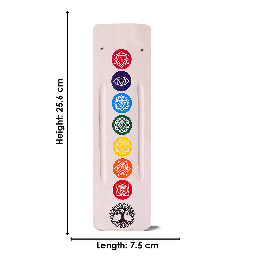 Seven Chakra Incense Burner Handcrafted Incense Stick Holder