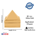 2 Inch Brass Pyramid for Vastu & Healing