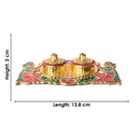 Traditional Design Kumkum Container for Rituals