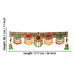 Embroidery and Mirror Work Toran For Home Wall Door Decoration