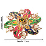Kumkum Holder Featuring Artistic Rangoli Design