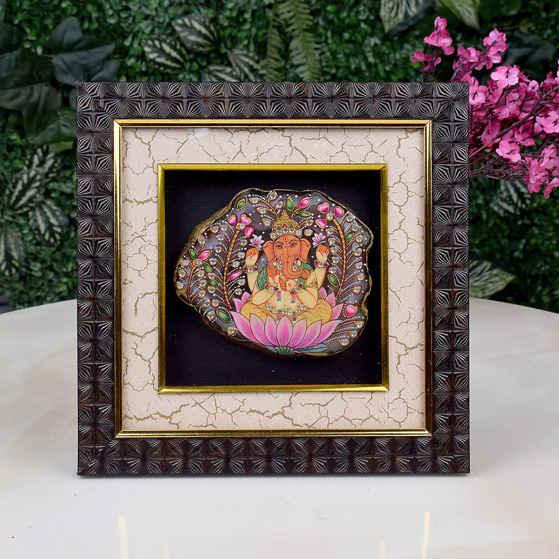  Ganesha Wooden Photo Frame | India’s Largest Pooja Accessories Brand – www.satvikstore.in