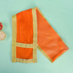 Divine orange  Patka Dupatta | India’s Largest Pooja Accessories Brand – www.satvikstore.in