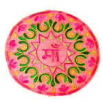 Beautiful Pink Ma Thal Posh / Thali Cover in Organza